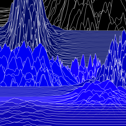 BLUE MOUNTAINS - The journey never ends #16 static NFT preview