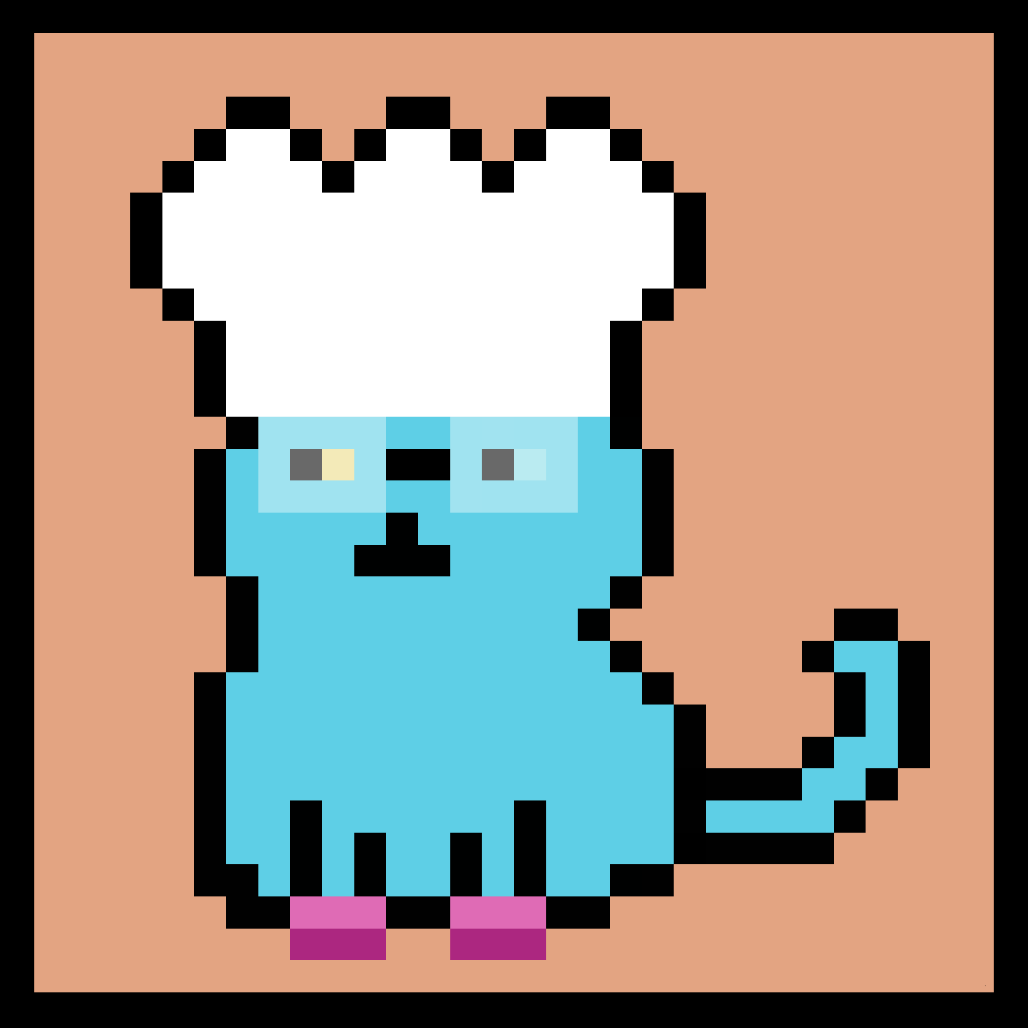 Lazy Kitties #138 static token preview