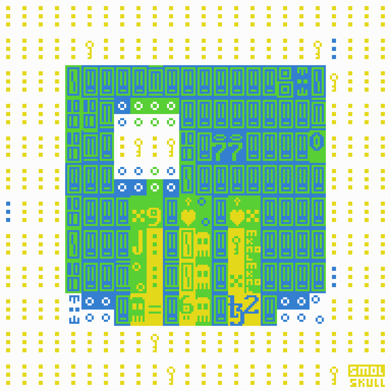 ASCII-SMOLSKULL #89 static NFT preview