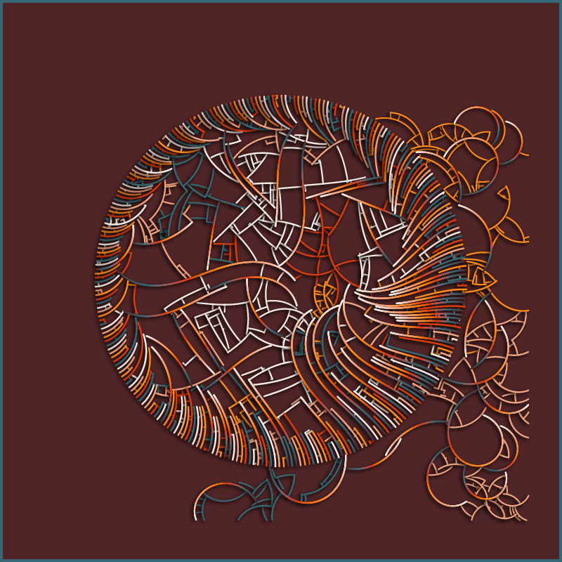 A plateful of noodles #108 static NFT preview