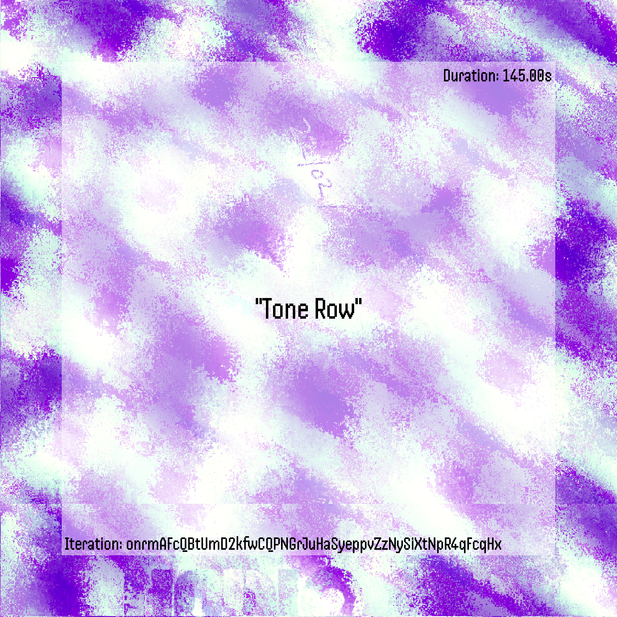 Tone Row #56 static NFT preview