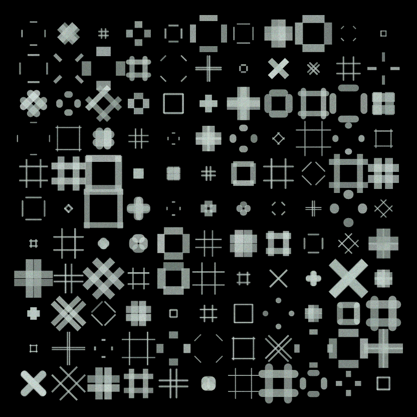 Hash Grid #102 static token preview