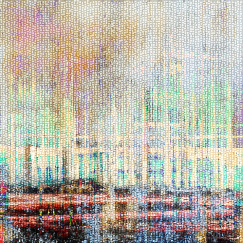 Fax Abstraction #73 static NFT preview