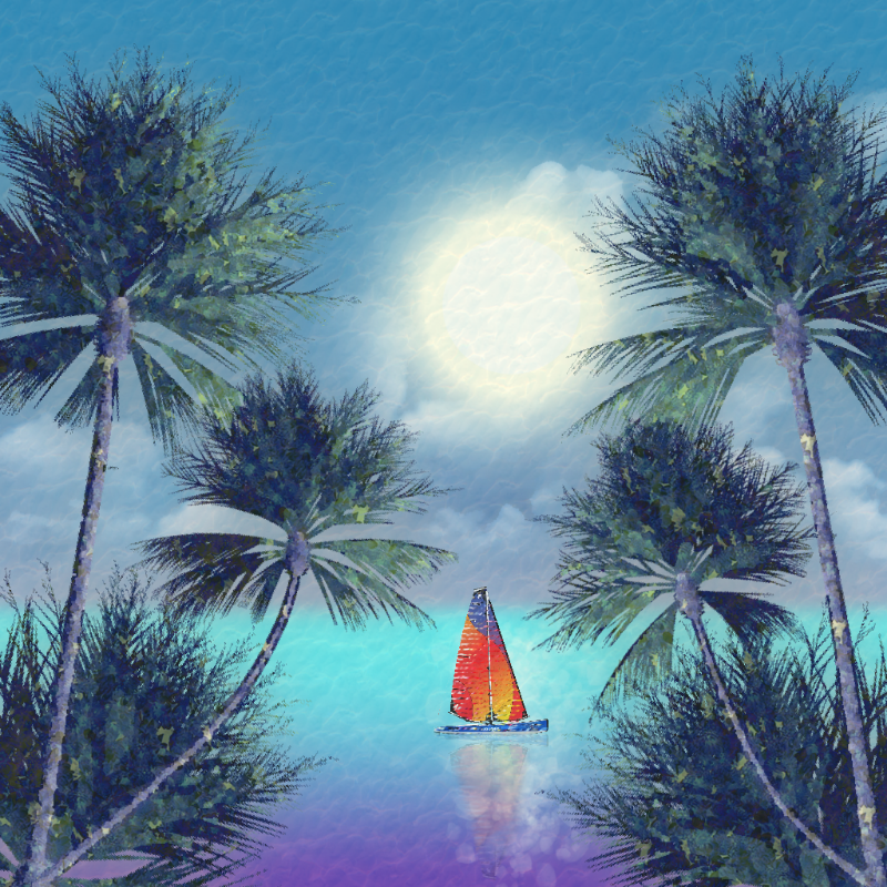 Pastel Island #38 static token preview