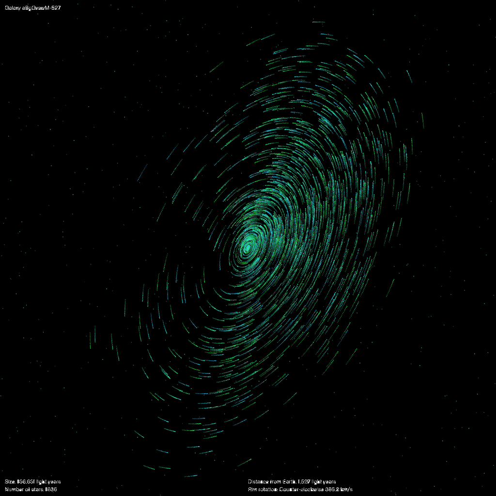 Spacelike #89 static NFT preview