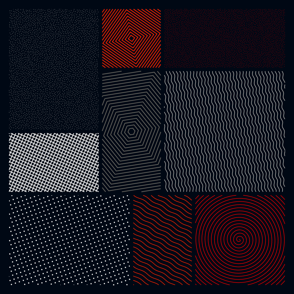 Pattern Grid #68 static NFT preview