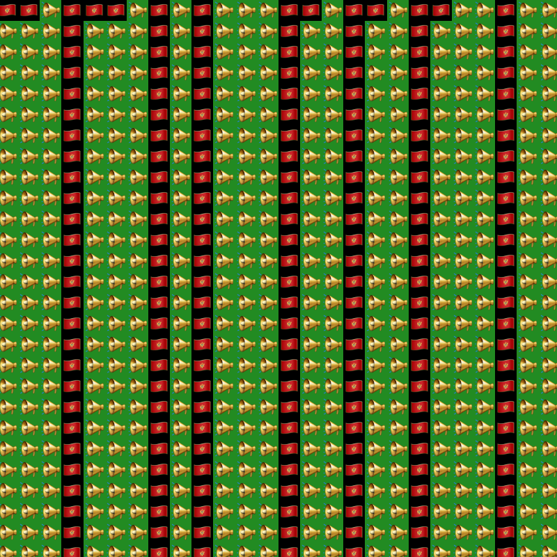 Elementary Cellular Emoji Automata #30 static token preview