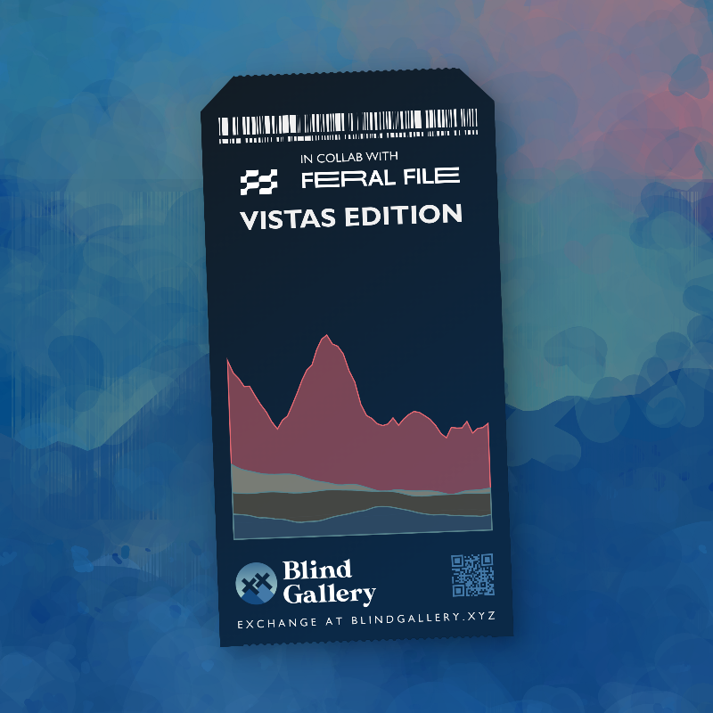 Blind Gallery Mint Pass (Vistas Edition) #129 static NFT preview