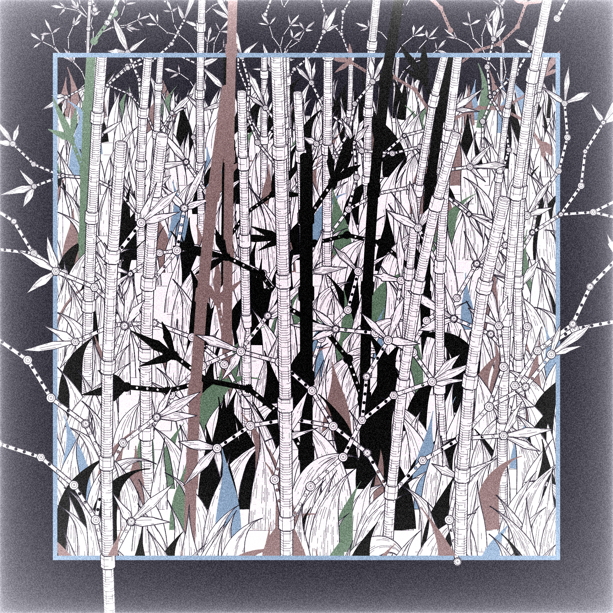 Mecha-Bamboo #393 static NFT preview