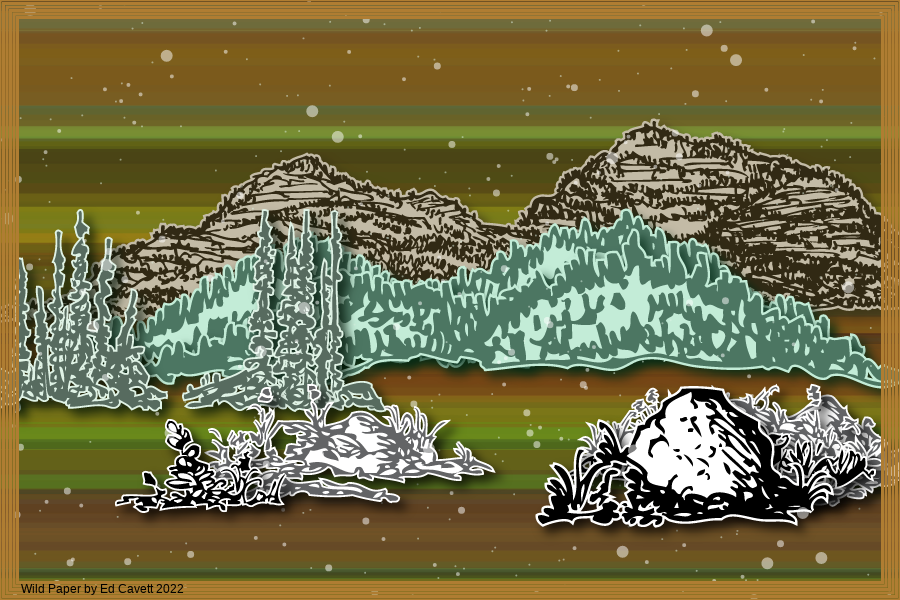 Capture Bigfoot - Wild Paper Series #199 static NFT preview