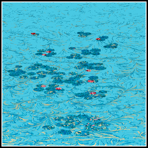 Polluted water lilies #69 static token preview