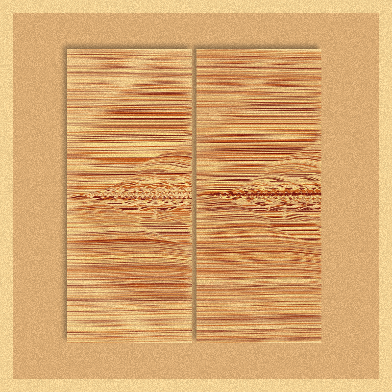 Lines & Turbulence #43 static NFT preview