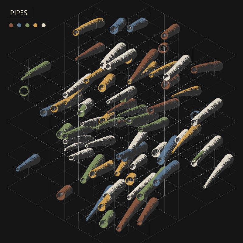 PIPES #3 static token preview