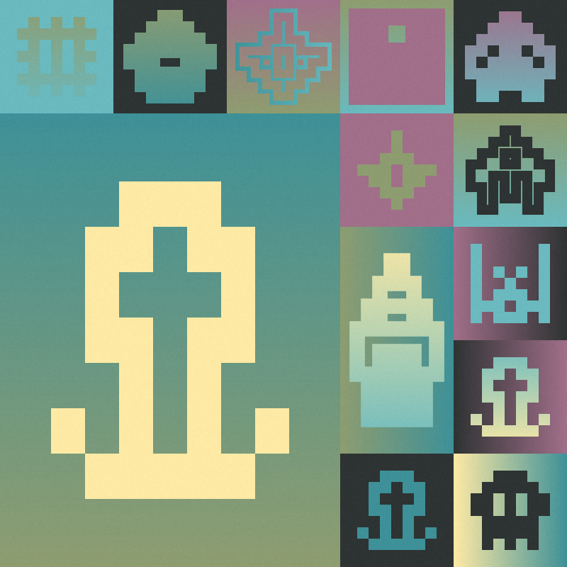Pixel Paradigm #30 static NFT preview
