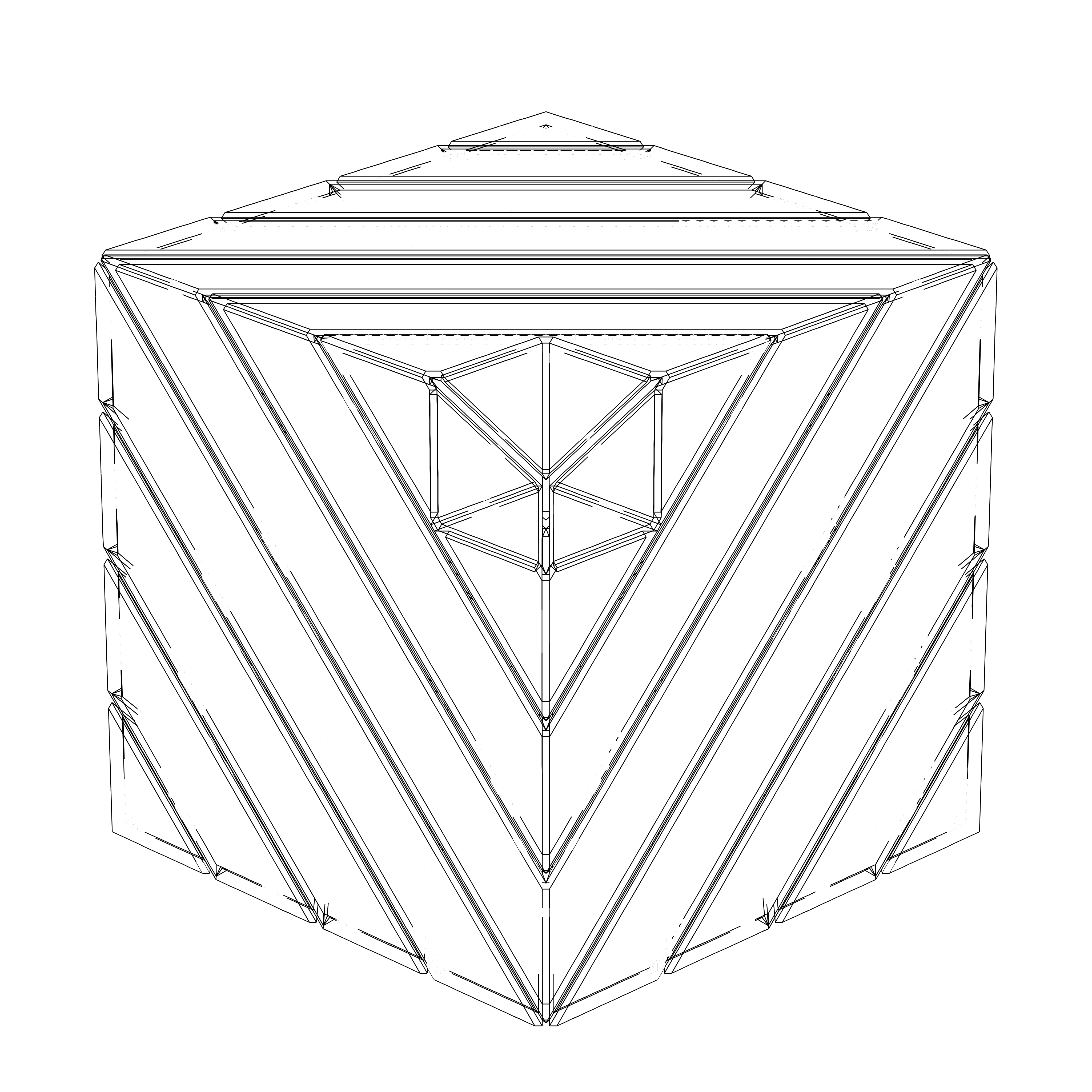 LL21 Alien Art Cube #3 static token preview