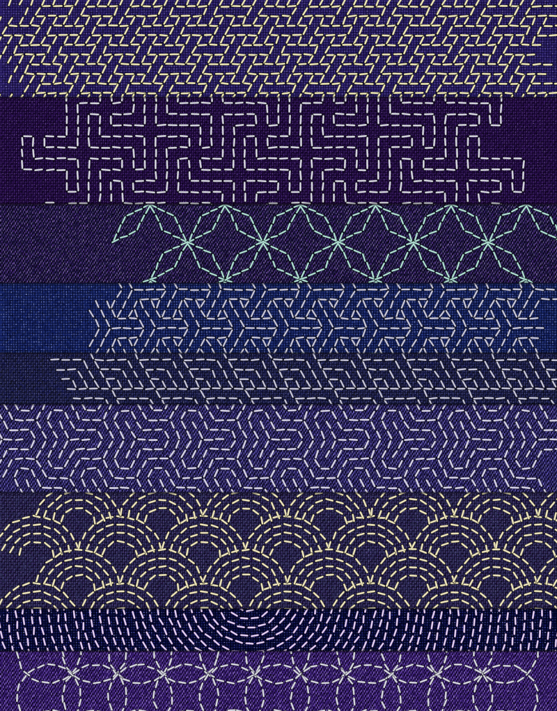 Sashiko #8 static token preview