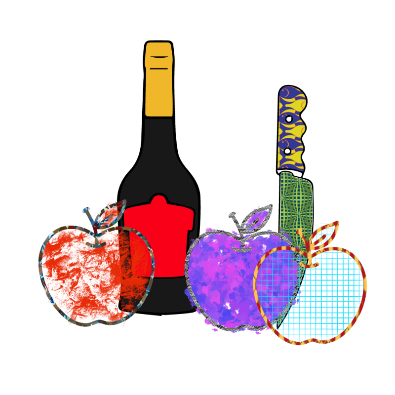 bottle and apples #83 static token preview