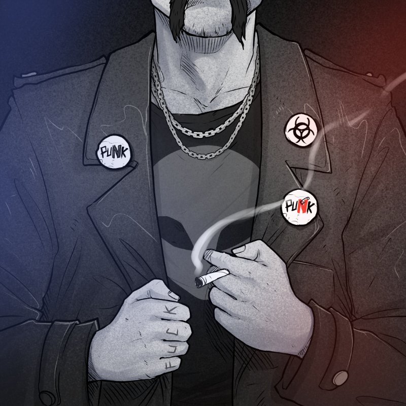 PUNX NOT DEAD #346 static token preview