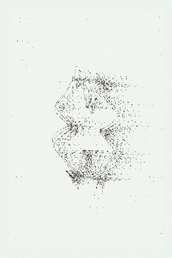 Stippled Sketch #205 static NFT preview