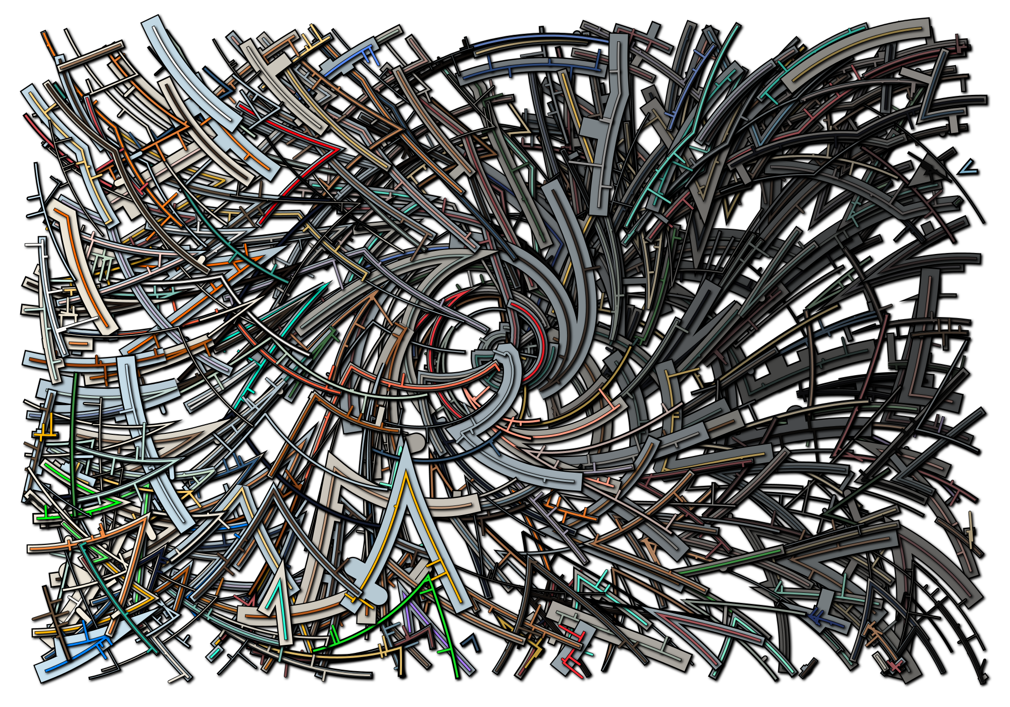 Derailed #120 static NFT preview