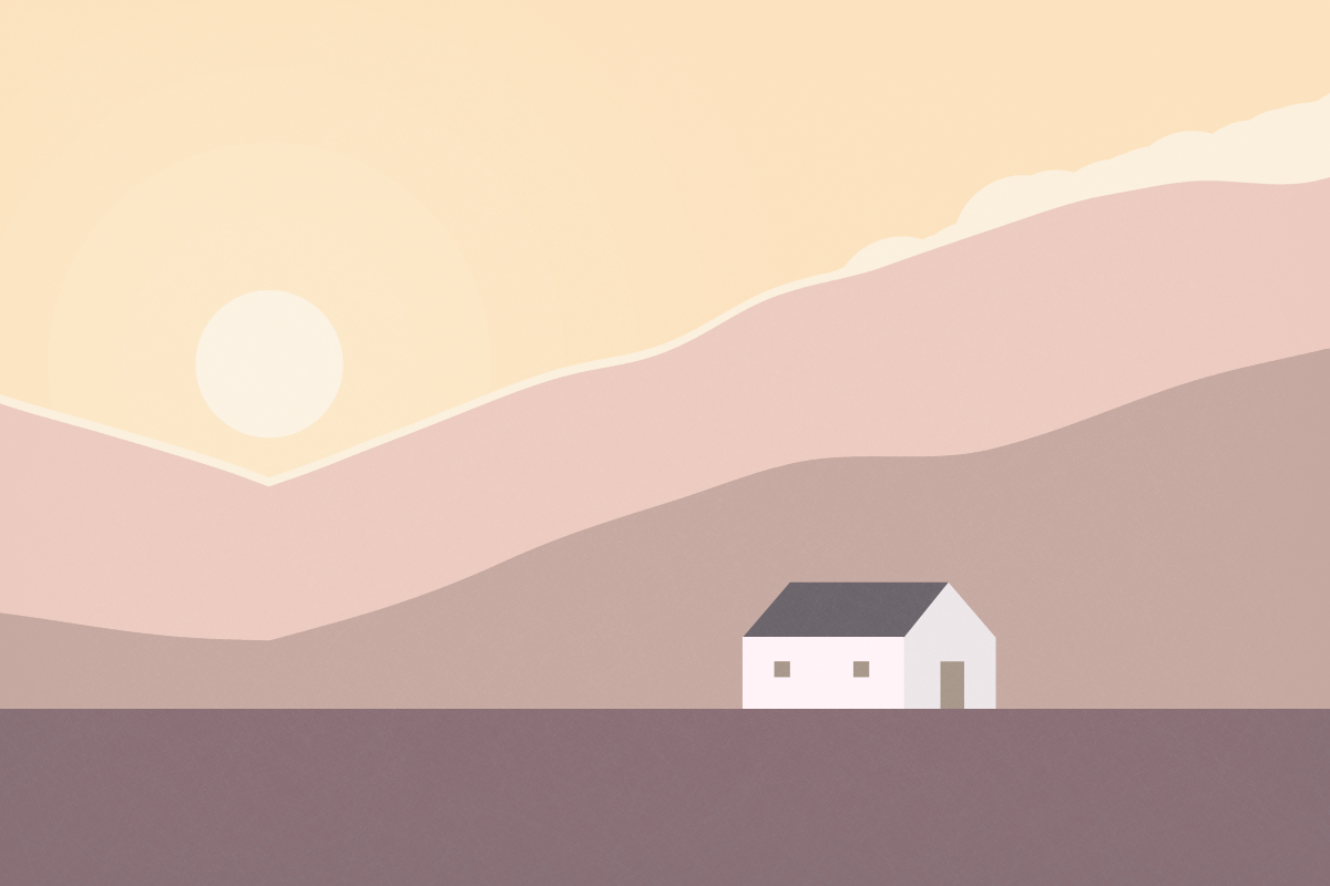 A House in the Hills #100 static NFT preview