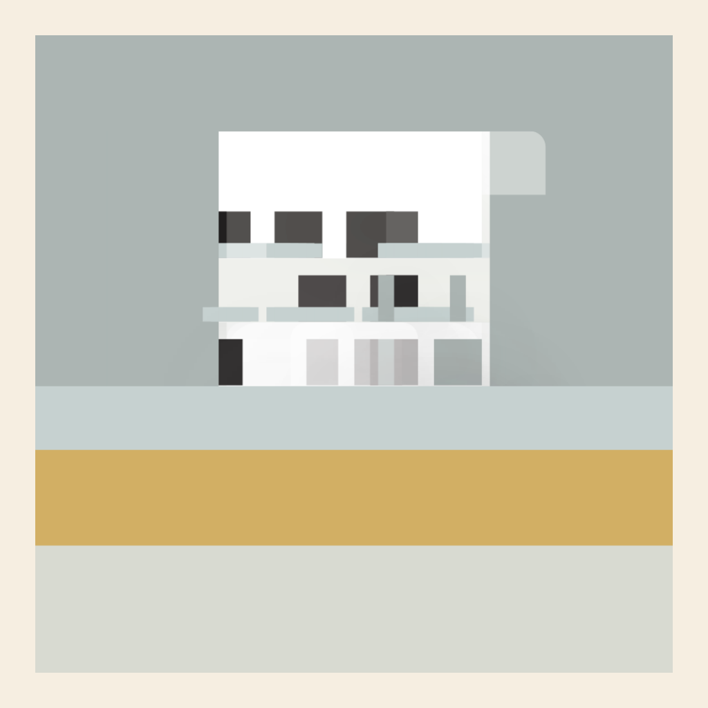 Random architecture for Anni & Josef #12 static NFT preview