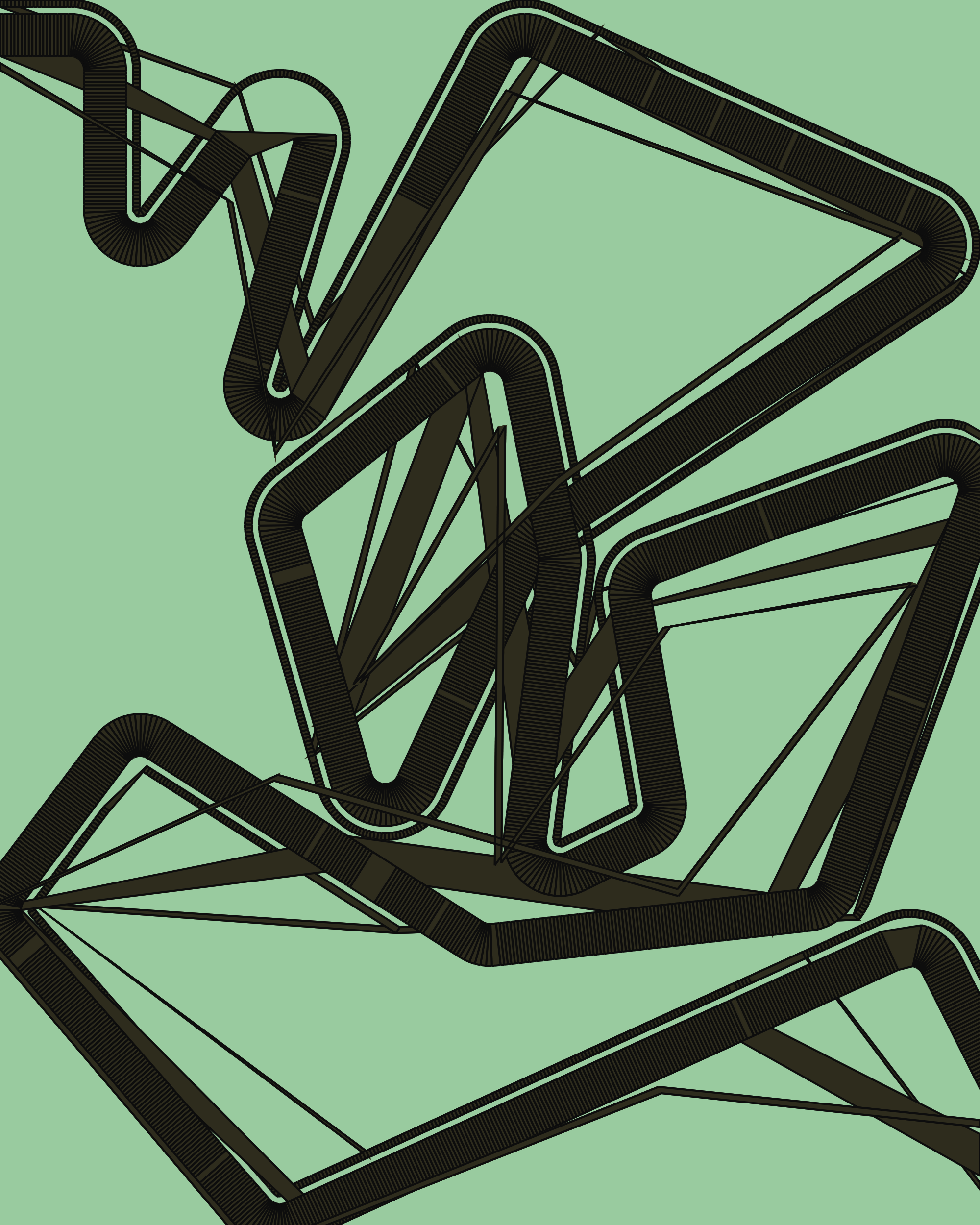 Anfractuous #715 static NFT preview