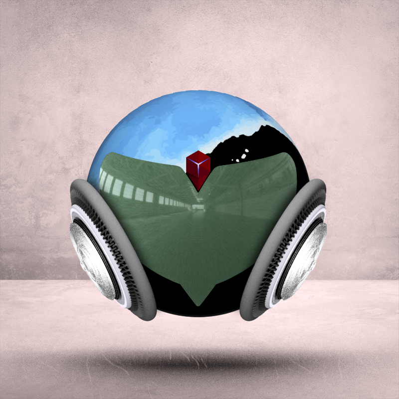 oMotion spaceship #65 static NFT preview