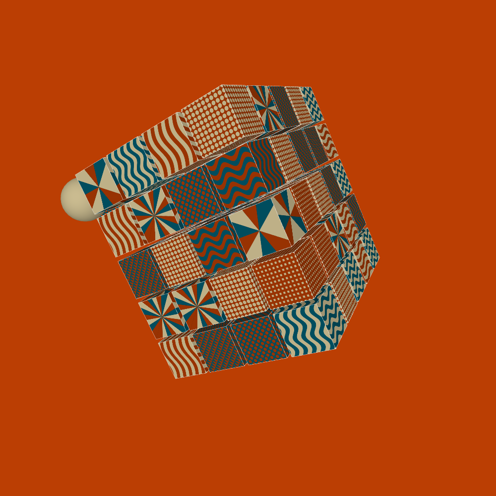 Liquid Cubes #64 static NFT preview