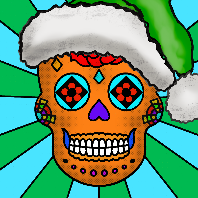 Sugar Skulls #319 static NFT preview