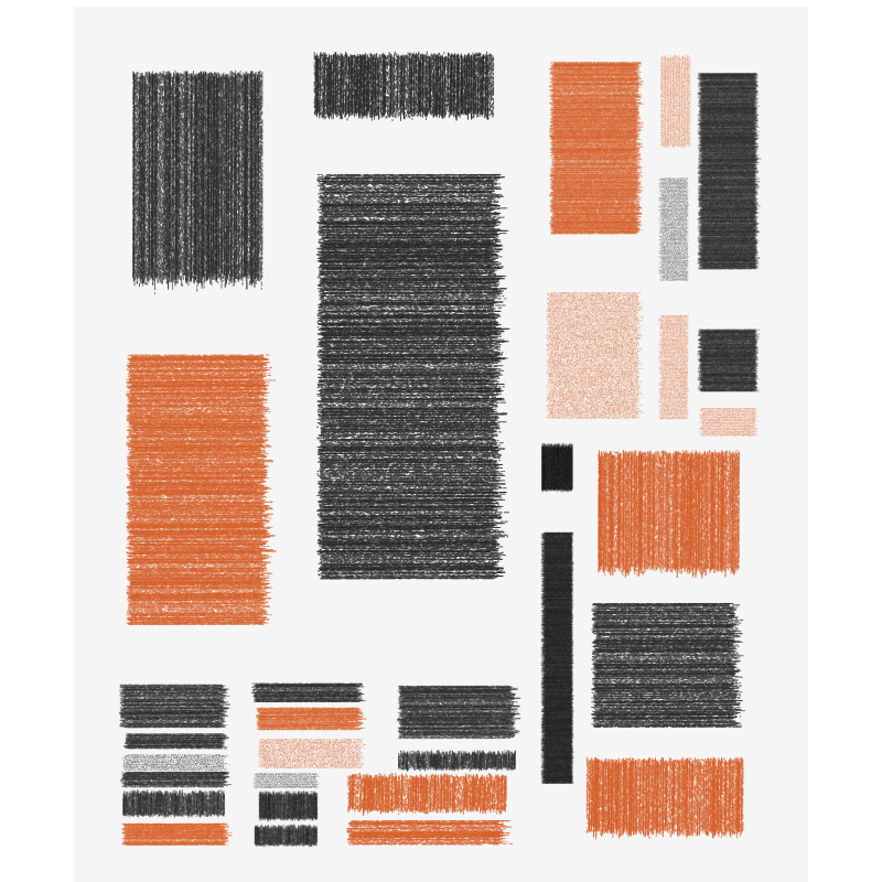 Rhythmic Contrast #205 static NFT preview