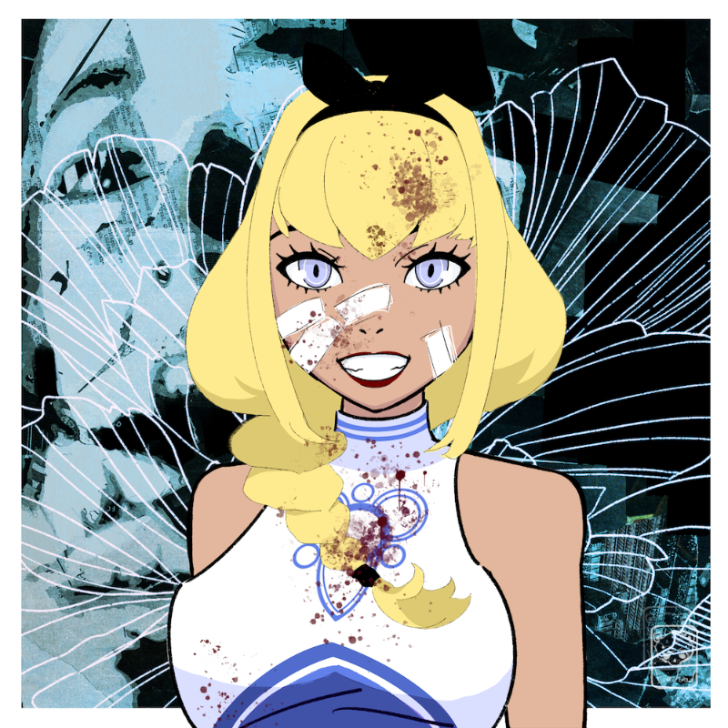 BEARHEAD's Vampire Punchers #203 static NFT preview