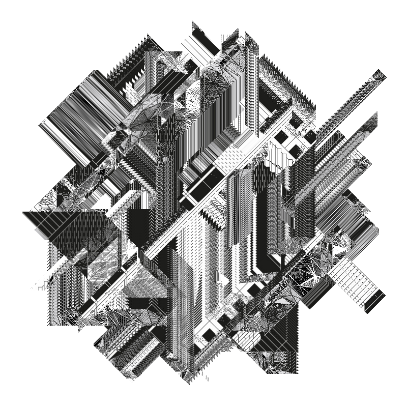 Hyper Construct I #71 static NFT preview