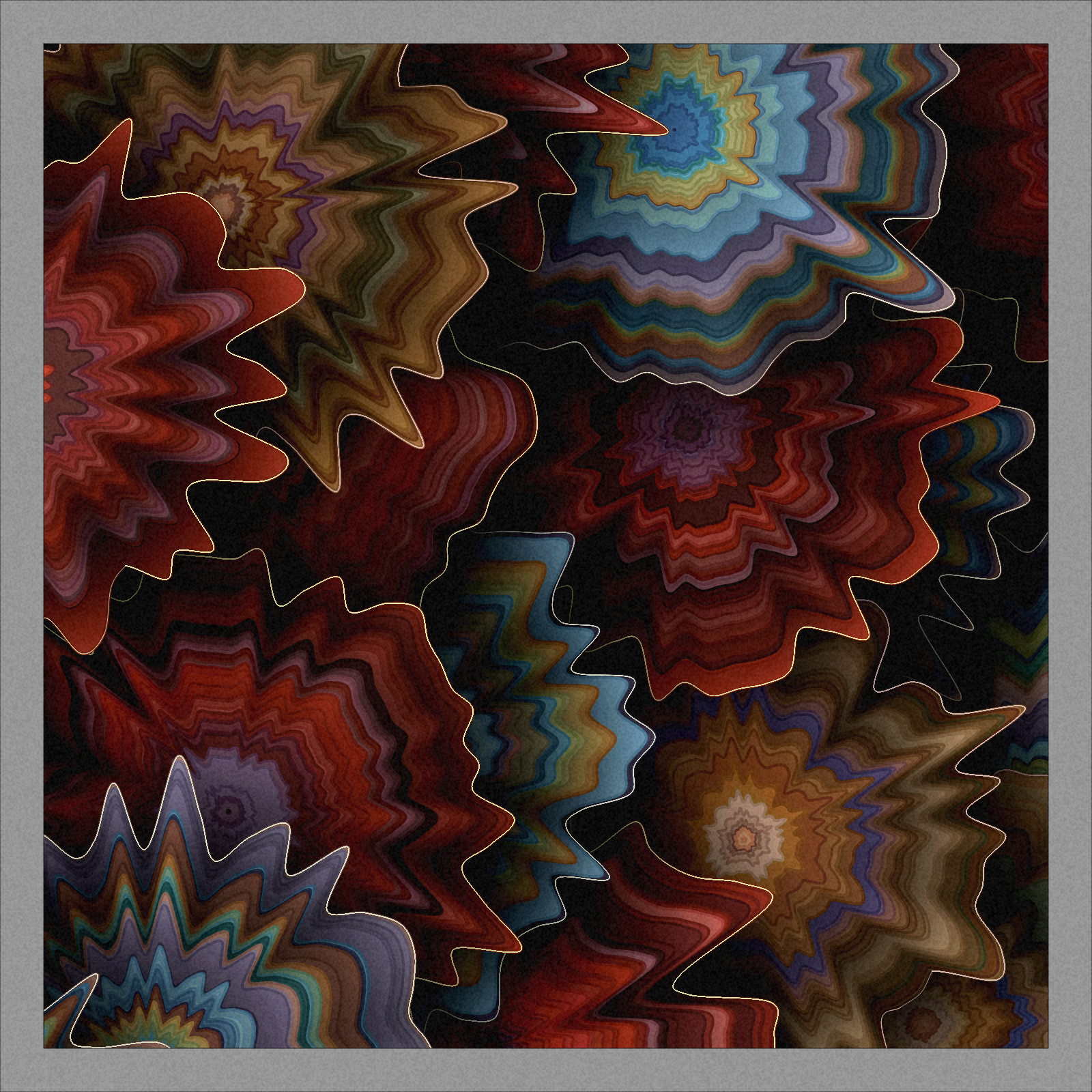 In the woods : close-up #62 static NFT preview