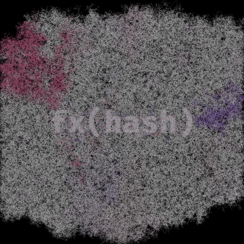 FXHASH Generative Logo #314 static token preview