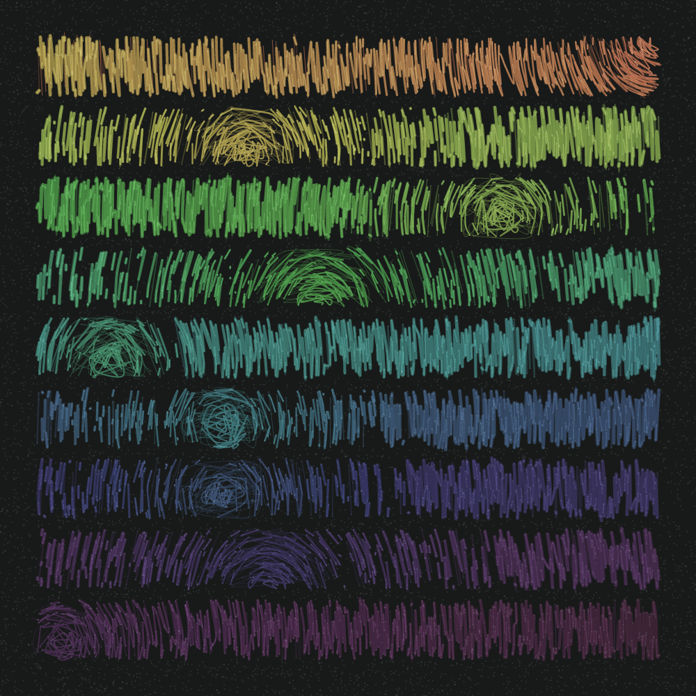 Scribbling #77 static NFT preview