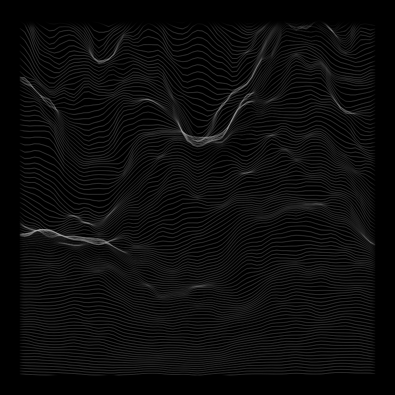 Moving White Lines #56 static NFT preview