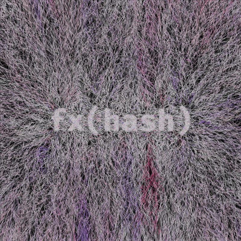 FXHASH Generative Logo #181 static token preview