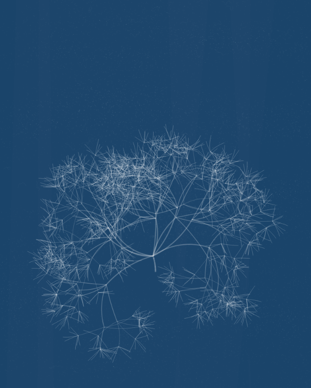 Cyanotypes #58 static NFT preview