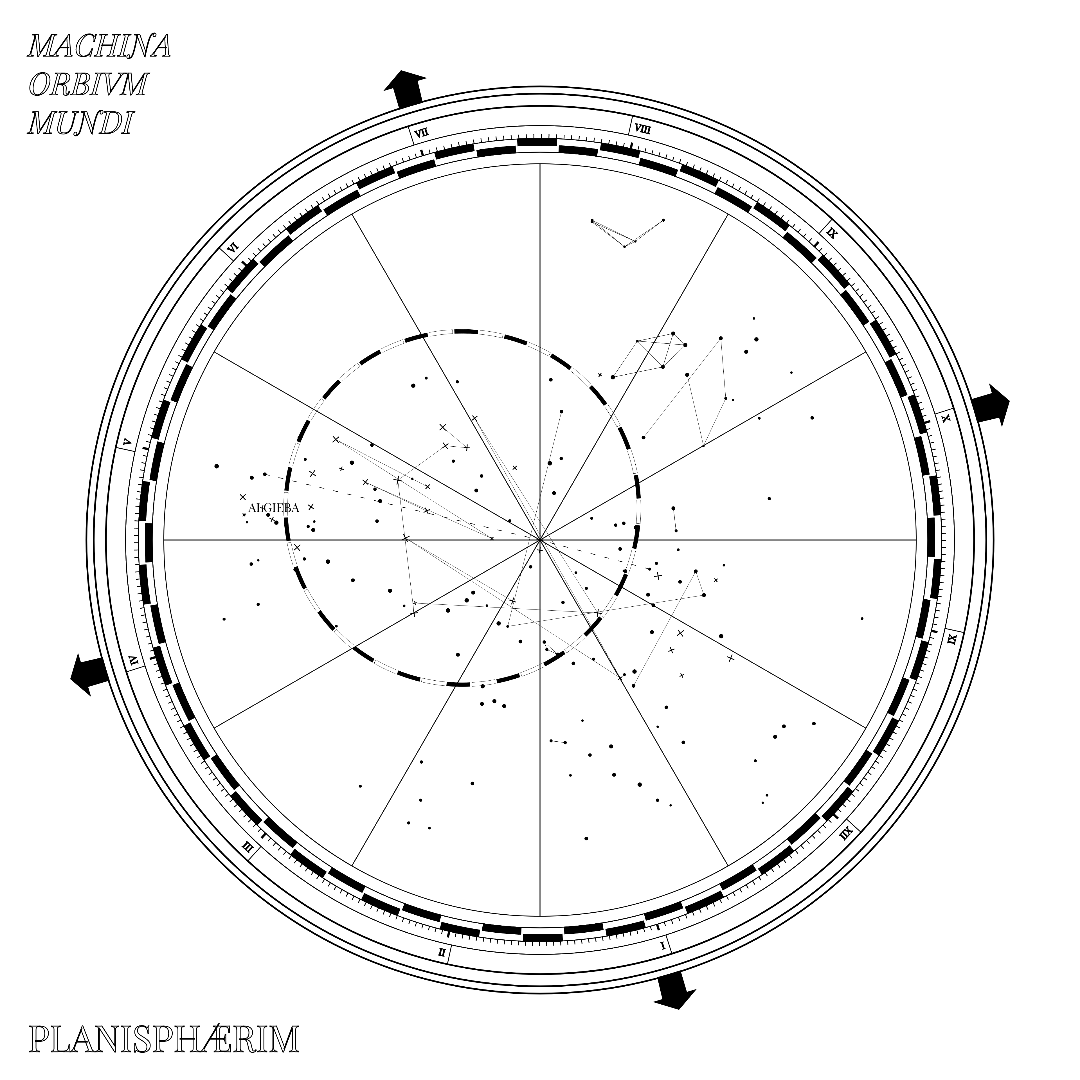 A Fictional Map Of Constellations #99 static NFT preview