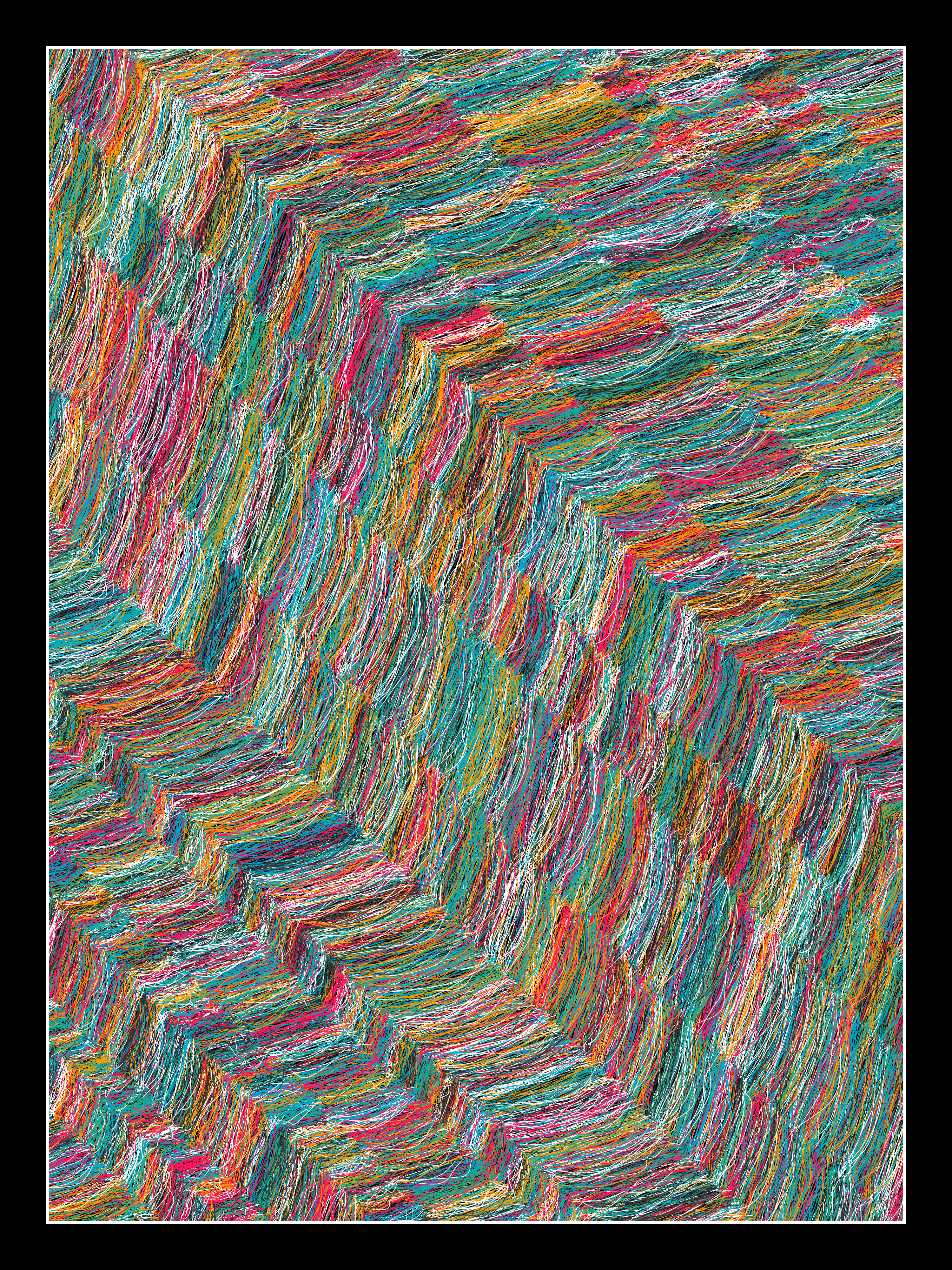 Cascading #42 static NFT preview