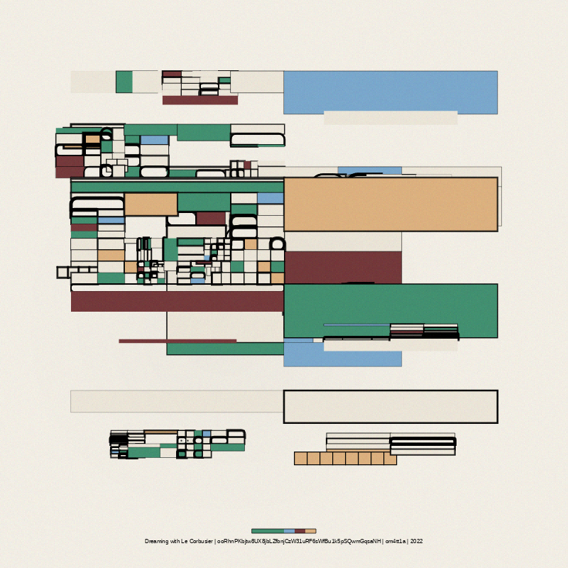 Dreaming with Le Corbusier #112 static NFT preview