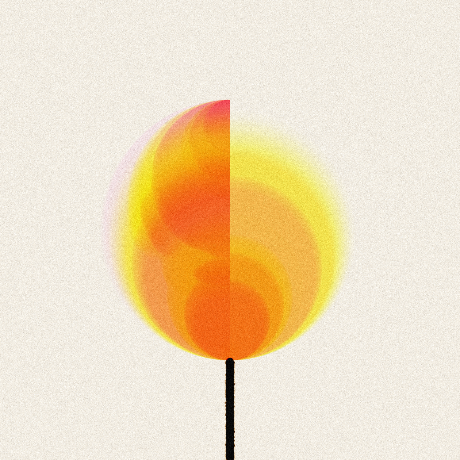 Fx(hash) Generative Birthday Candle #153 static NFT preview
