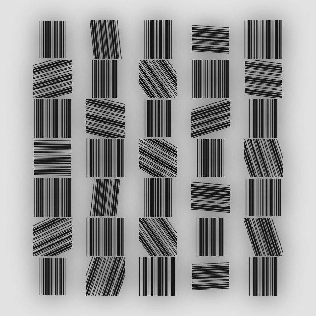 barcode(fxhash) #409 static NFT preview