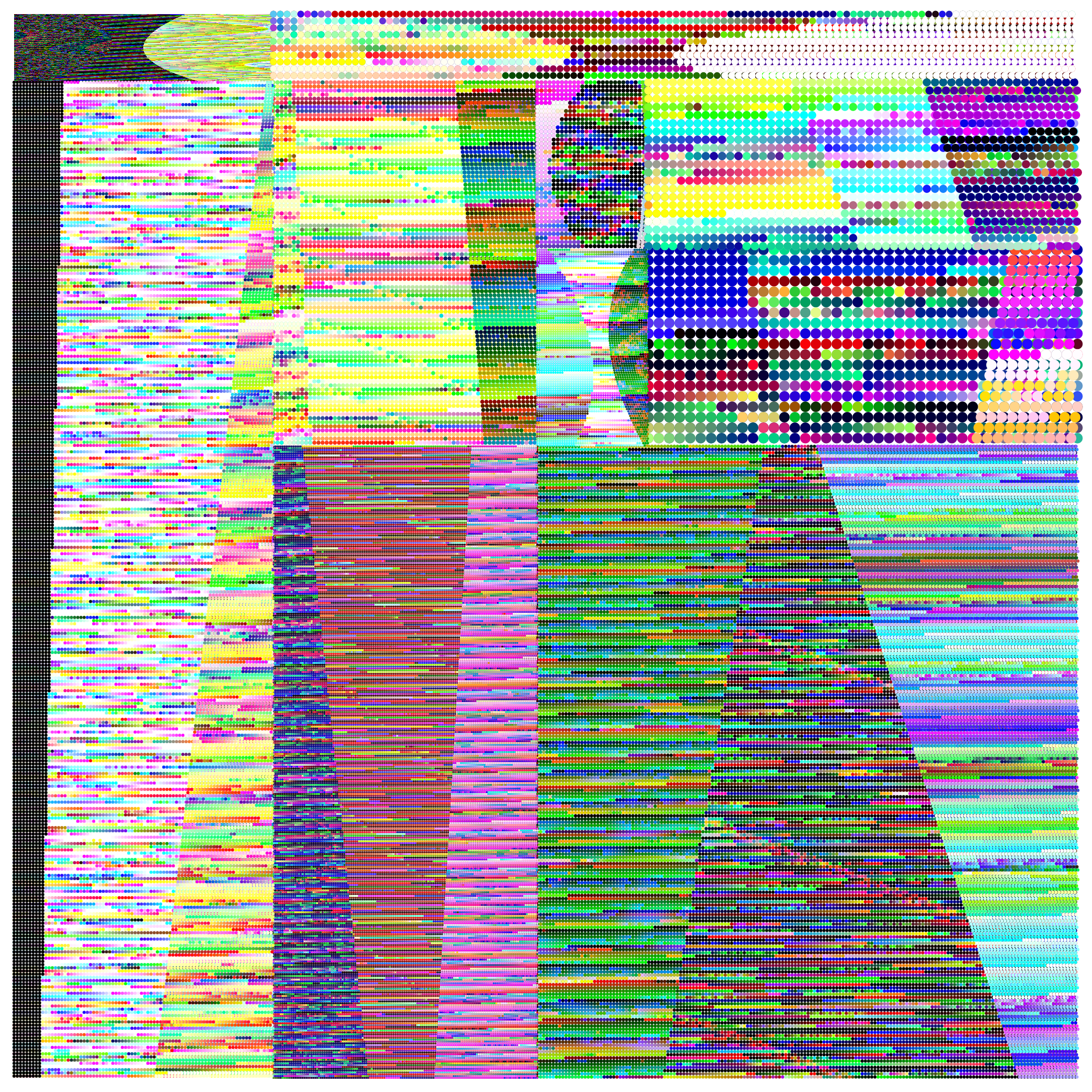 Subdivisions II: pixel forms #34 static NFT preview