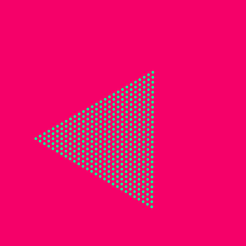 Triangle Color Study #9 static token preview