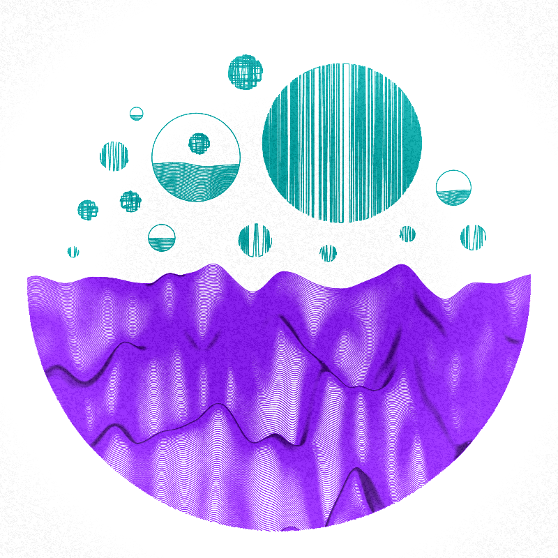 Plottable Mountain Moons #202 static NFT preview