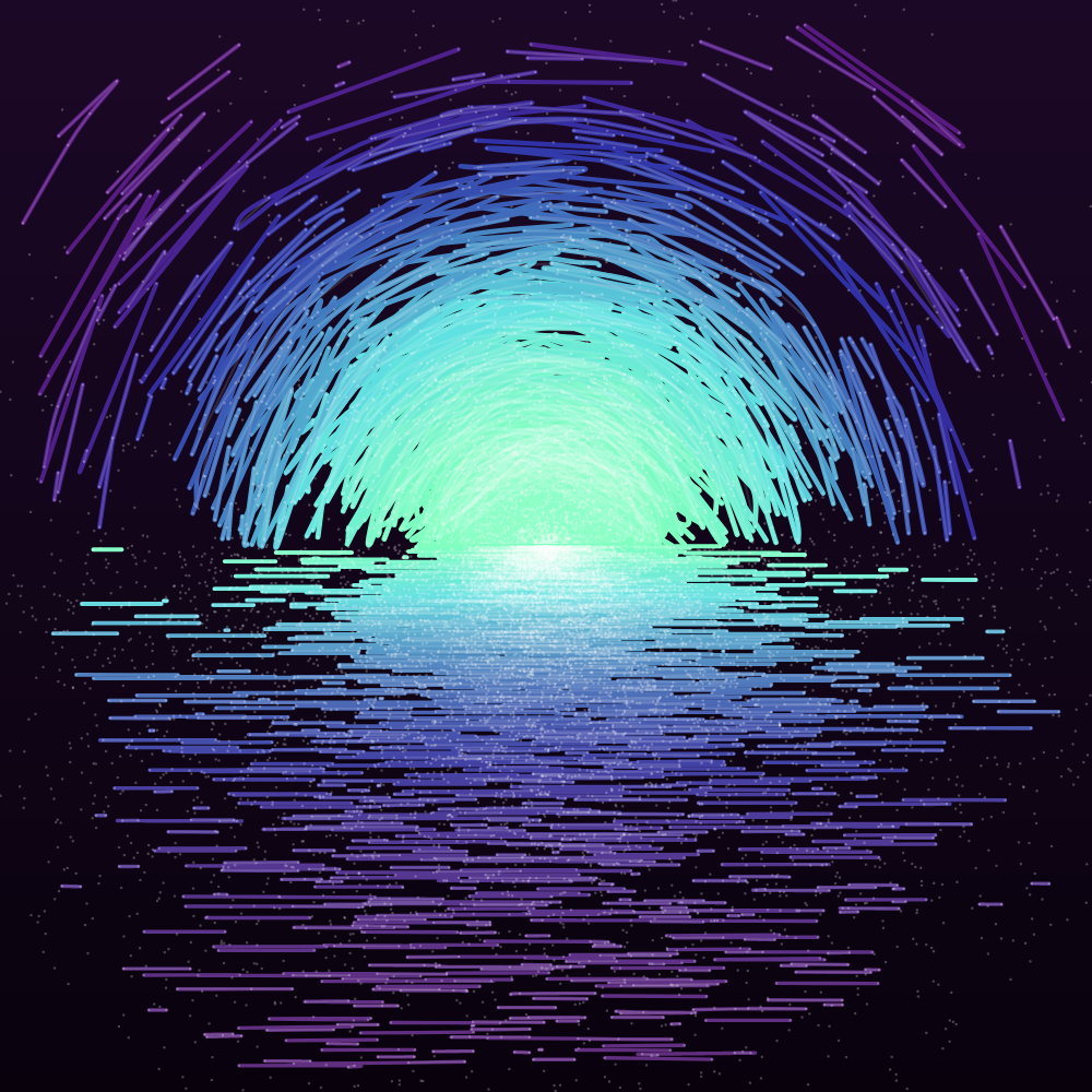 When Light Meets Water #286 static NFT preview