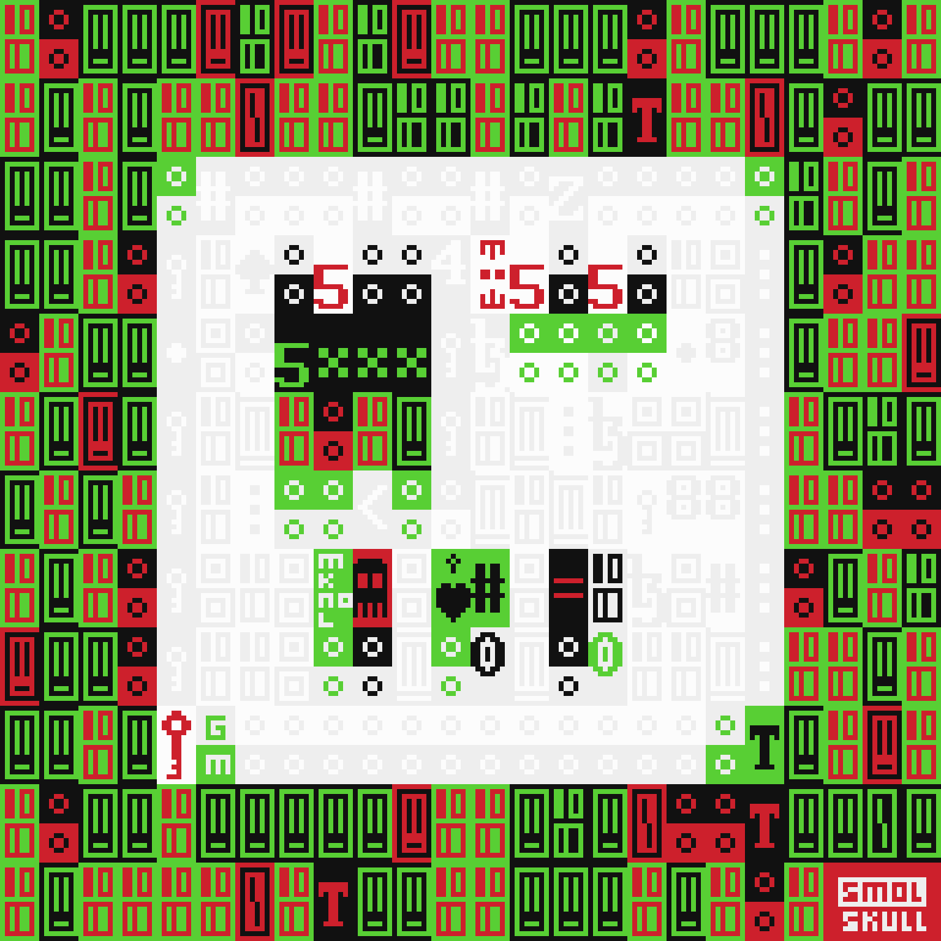 ASCII-SMOLSKULL #336 static token preview