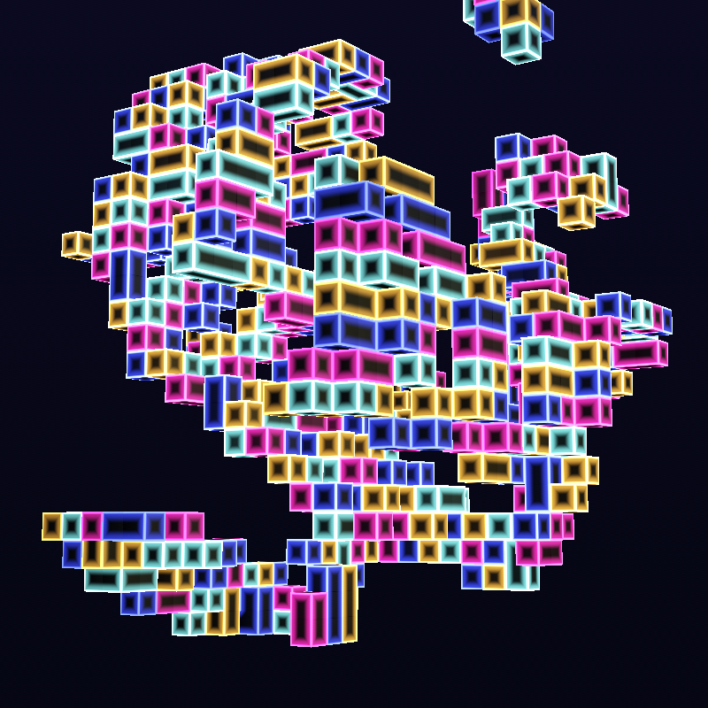 Voxelsne #7 static NFT preview